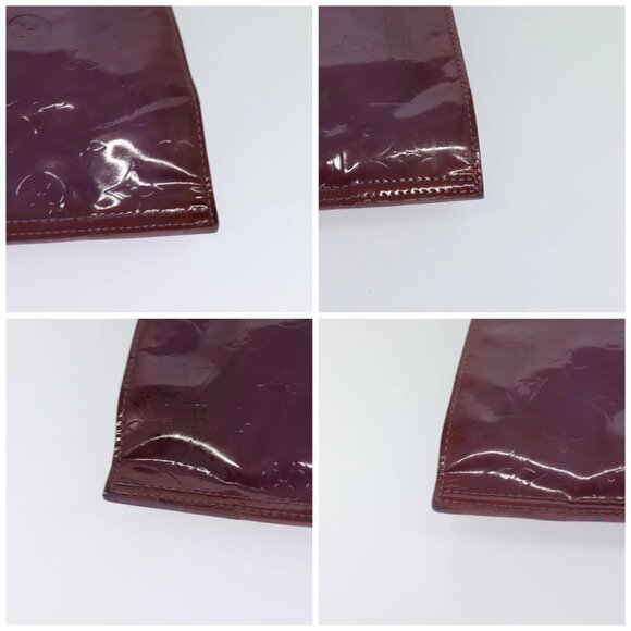 LOUIS VUITTON Monogram Vernis Stanton Tote Bag Purple Viole M91079 Auth KD074 - Picture 16 of 16